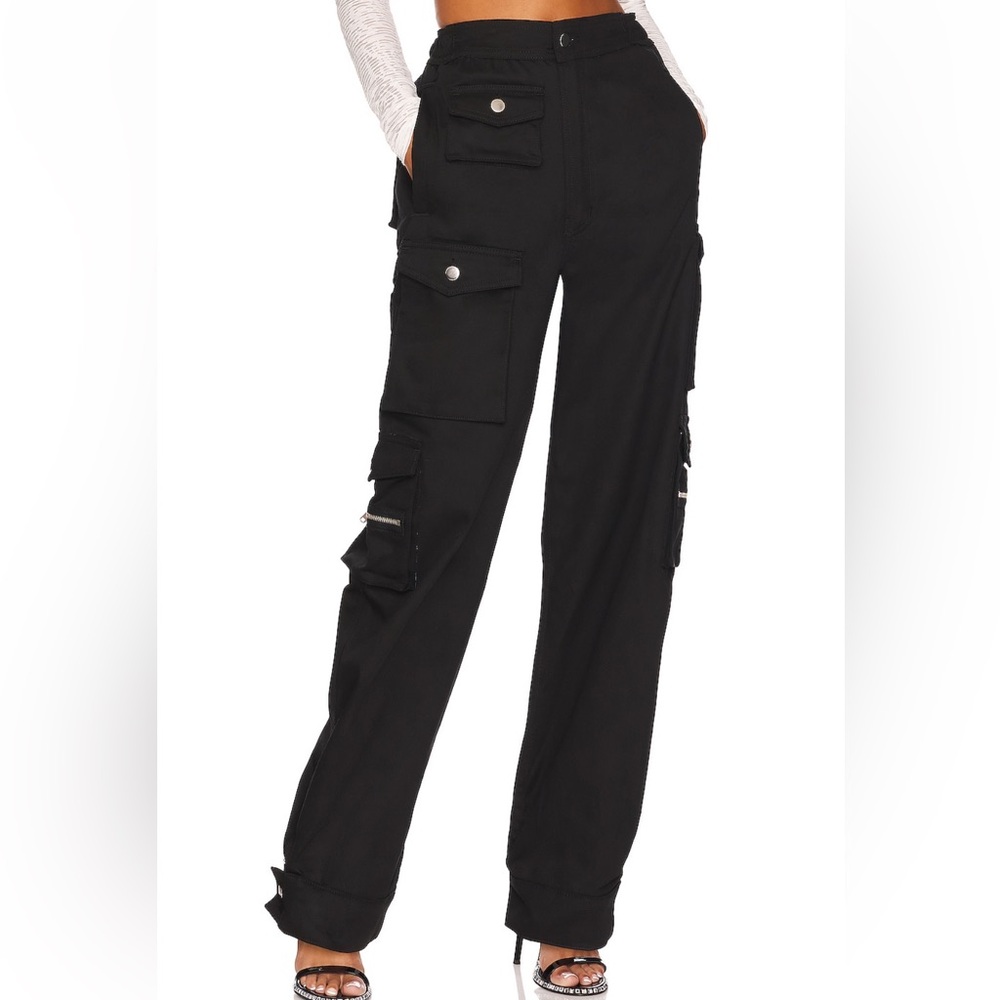 EB Denim Cargo Pants in Black